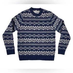 Schott Bros Icelandic Wool Blend Sweater Men’s Medium NWOT Heavy Knit Crewneck